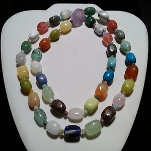Multi Gemstone Necklace